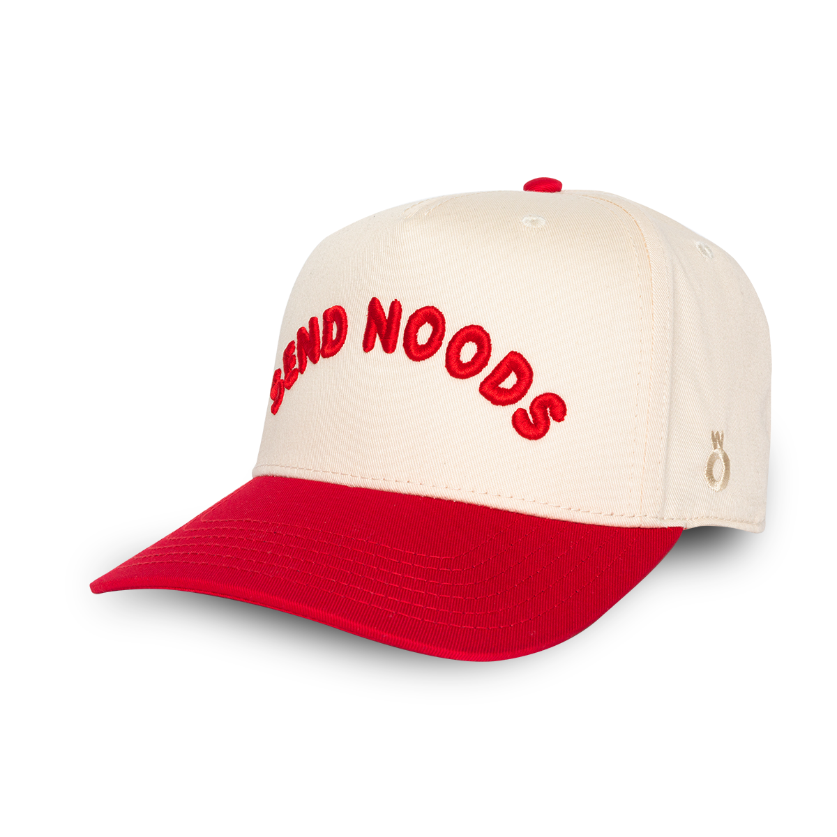 Send Noods - Red & Natural Hat