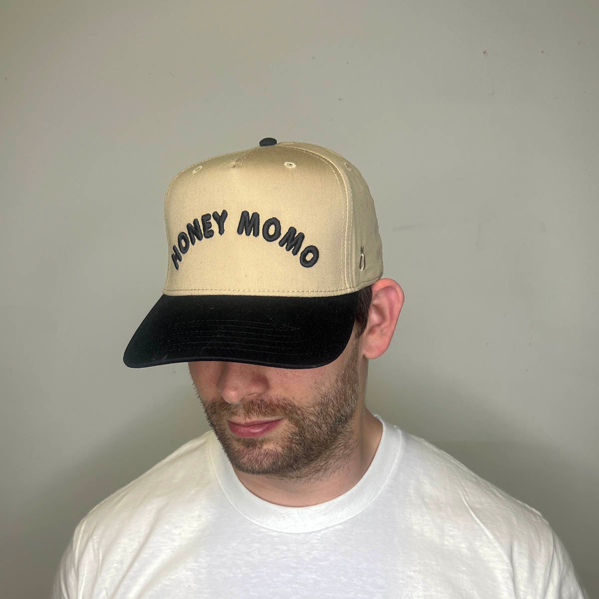 Honey Momo - Black & Khaki Hat
